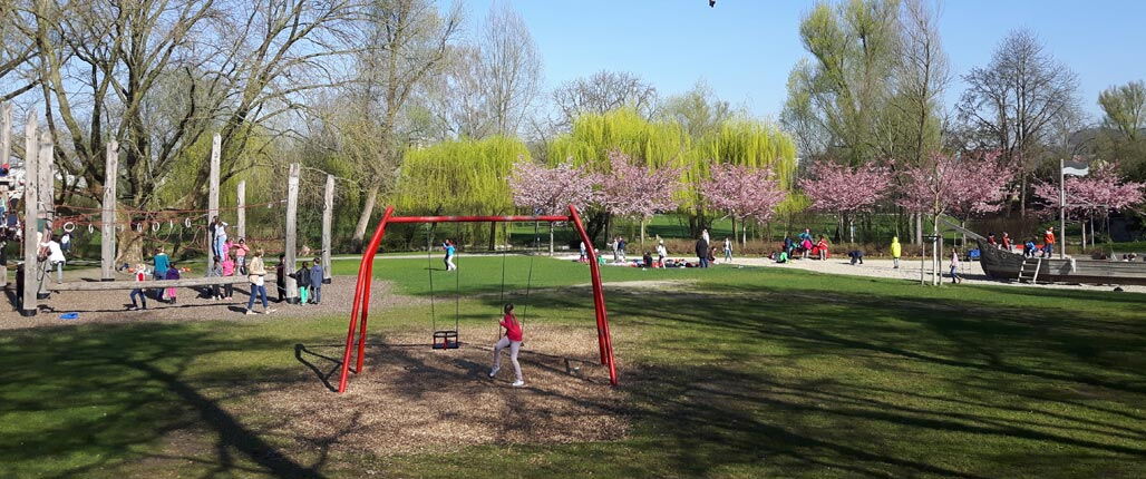Spielplatz im Blaupark