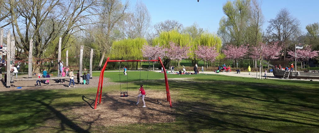 Spielplatz im Blaupark